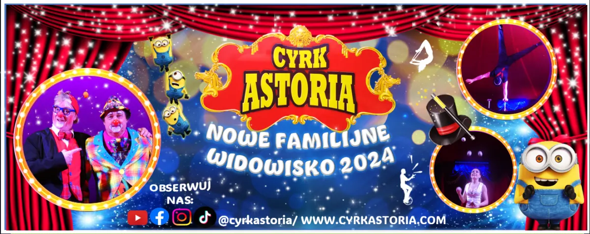 cyrk astoria - baner promocyjny